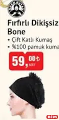 ÖREN BAYAN FIRFIRLI DİKİŞŞİZ BONE